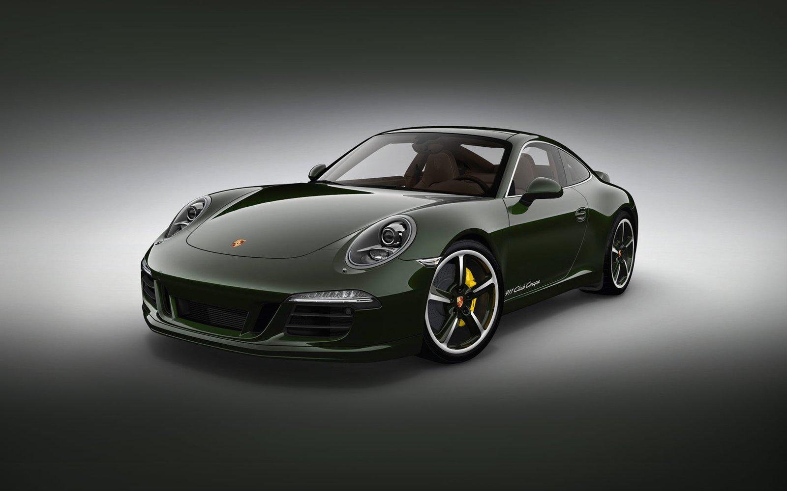 Porsche выпустит эксклюзивный спорткар 911 Club Coupe