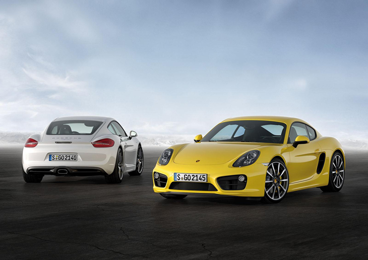 Porsche представляет новое спортивное купе Cayman
