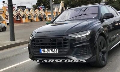 Кроссовер Audi Q8 заметили на московских дорогах