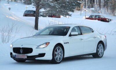 Maserati Quattroporte замечен на зимних тестах