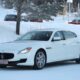 Maserati Quattroporte замечен на зимних тестах