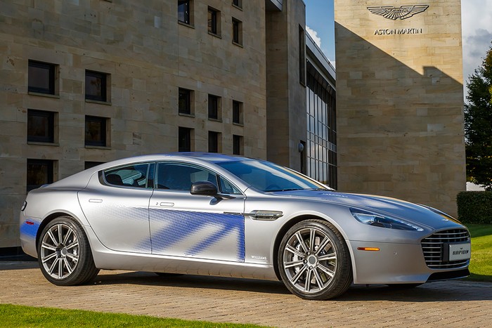 Роскошный электрический седан Aston Martin получит мощную силовую установку