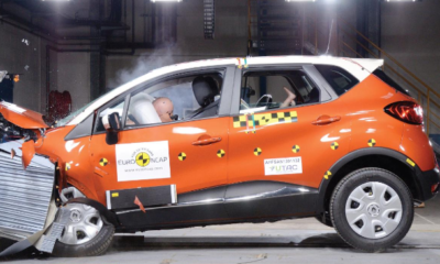 Renault Captur: пять звезд Euro NCAP!