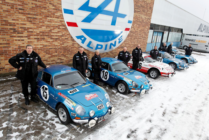 40-летие победы Alpine в Монте-Карло