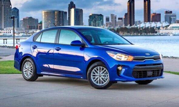 В Нью-Йорке показали новый седан Kia Rio