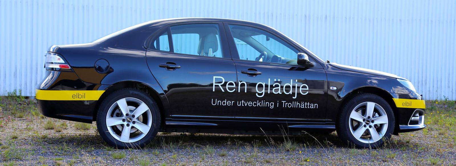 NEVS представила прототип электрического седана Saab 9-3