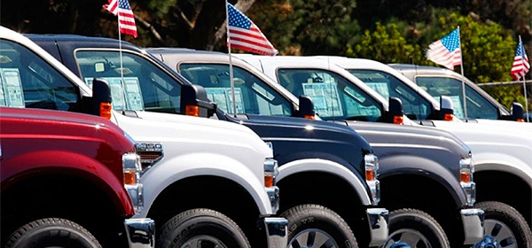 Рекордный уровень продаж легковых автомобилей зафиксирован в США