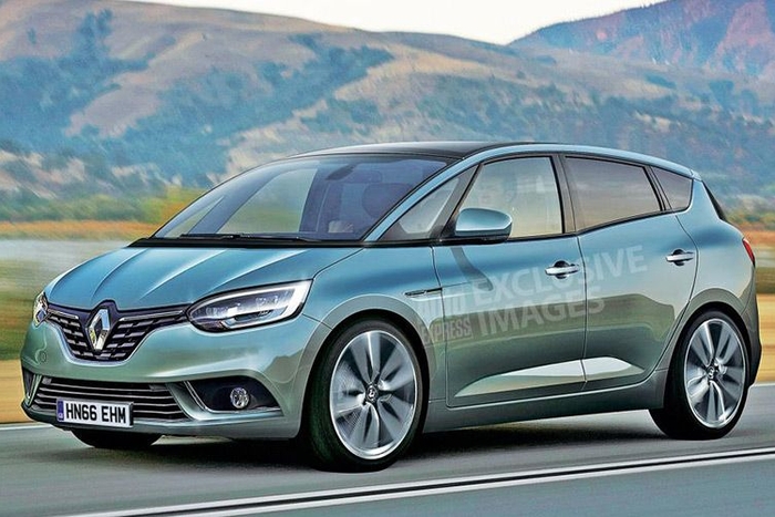 Renault рассекретила дизайн рестайлингового Scenic