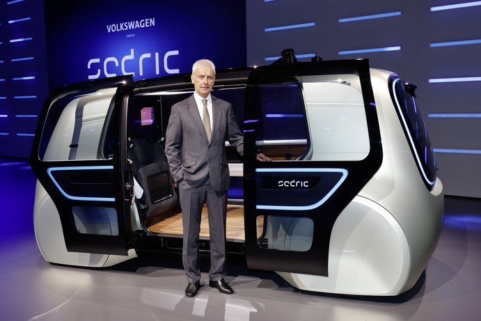 Первый концепт Volkswagen Group с пятым уровнем автономности