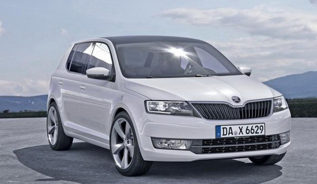 Появилась первая информация о новой Skoda Fabia