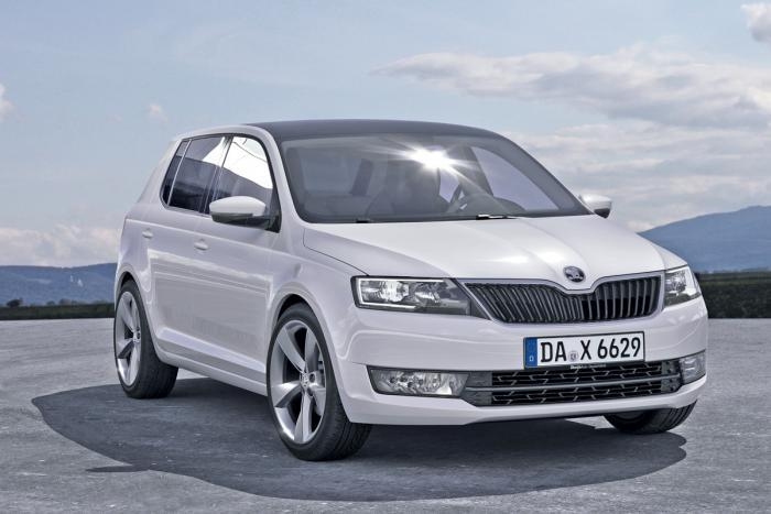 Новое поколение Skoda Fabia покажут осенью в Париже