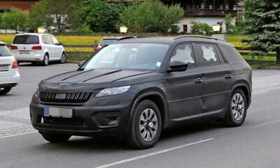 Фотошпионы рассекретили «паркетник» Skoda Kodiaq