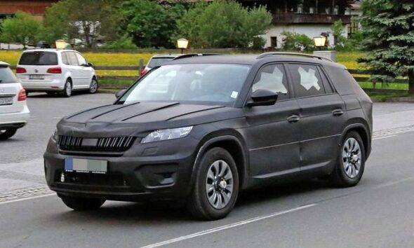 Фотошпионы рассекретили «паркетник» Skoda Kodiaq