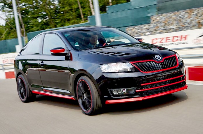 Экспериментальный Skoda Rapid обрел окончательный облик