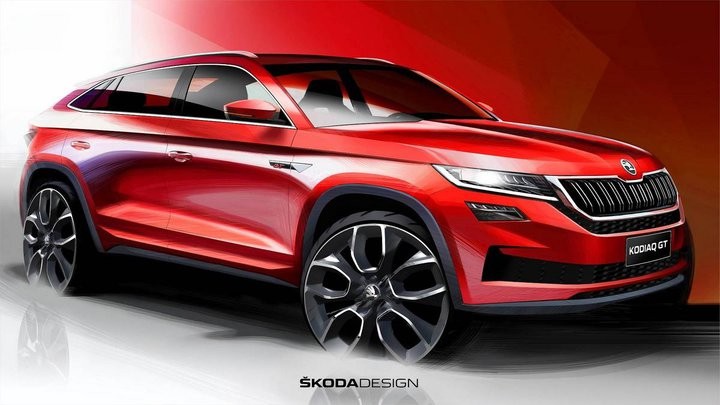 Kodiaq GT привезут на мотор-шоу в Чэнду