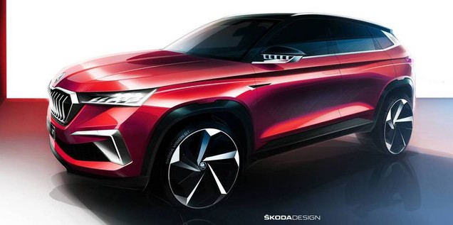 Появились изображения нового спортивного SUV Skoda