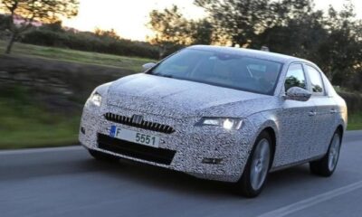 Снимки с последних испытаний новой Skoda Superb
