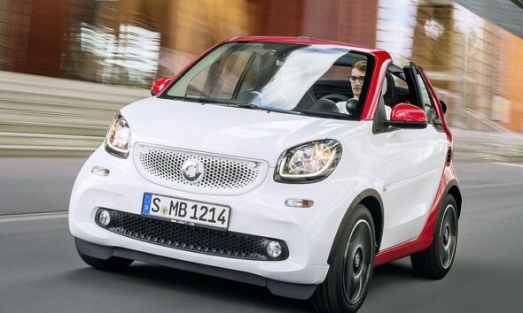 Кабриолет Smart fortwo поступит к дилерам уже в феврале