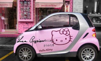 Оригинальный вариант smart fortwo Hello Kitty