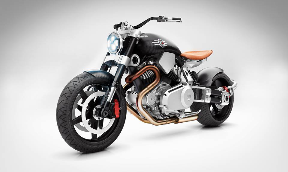 Confederate Motorcycles представил новый мотоцикл - X132 Hellcat Speedster