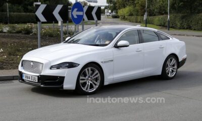 Флагман Jaguar тестируют в Великобритании