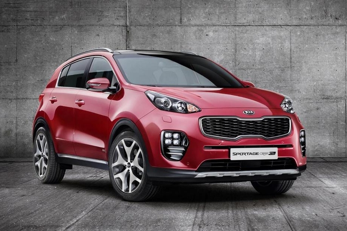 Рестайлинговый KIA Sportage: первые официальные снимки