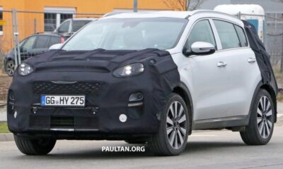 Рестайлинговый Kia Sportage представят осенью в Париже