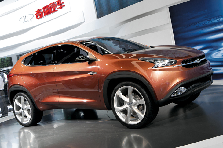 На Женевском автосалоне концепт Chery TX получил награду за лучший дизайн