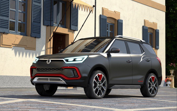 SsangYong XLV-Air: прообраз семиместного кроссовера Tivoli