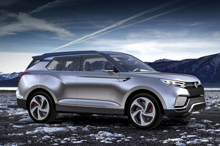 Серийная версия кроссовера SsangYong XLV дебютирует в 2015 году