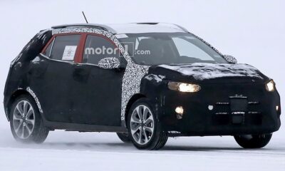 Небольшой кроссовер Kia замечен во время дорожных тестов