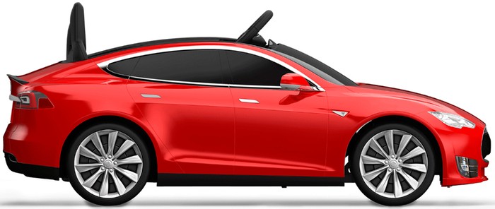 Электрокар Model S: специально для детей