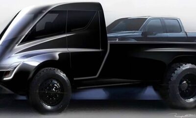 Пикап Tesla получит адаптивную пневматическую подвеску