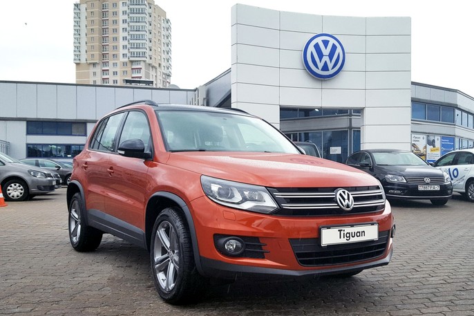 В Беларусь приехал Volkswagen Tiguan Allstar