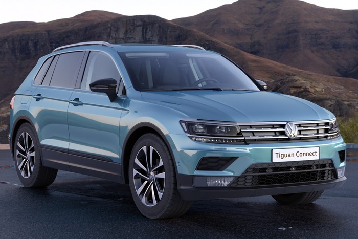 Новые комплектации Tiguan: Connect и Connect Plus