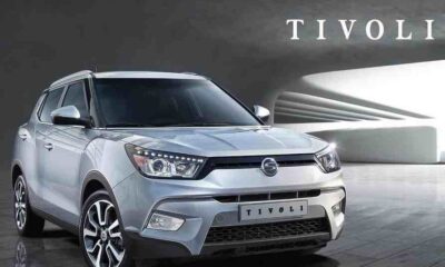 Появились первые официальные фото кроссовера SsangYong Tivoli