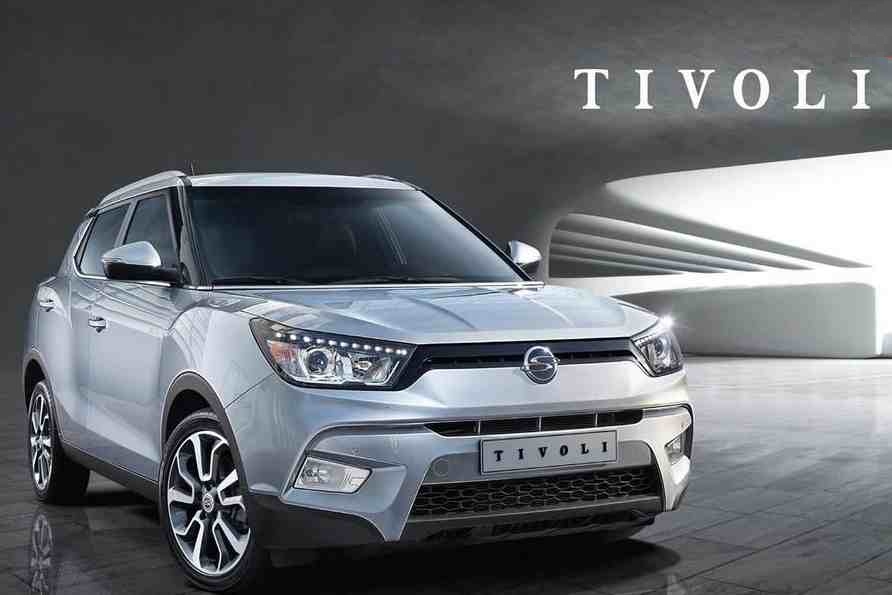 Появились первые официальные фото кроссовера SsangYong Tivoli
