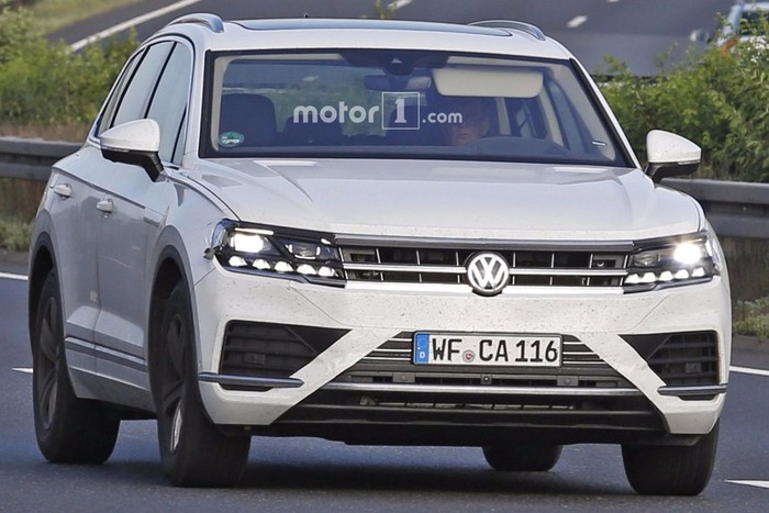 Модернизированный Touareg покажут через несколько месяцев в Пекине
