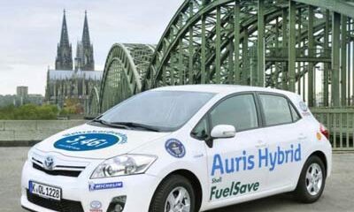 Toyota Auris Hybrid - самый экономичный автомобиль в мире