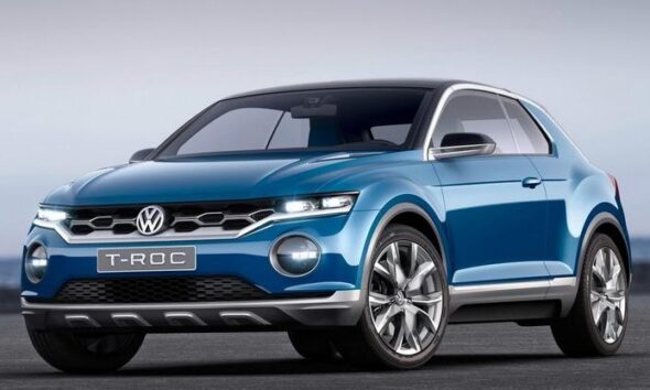 Маленький T-Roc представят в конце августа
