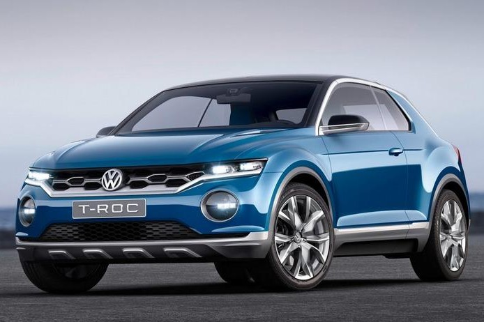 Маленький T-Roc представят в конце августа