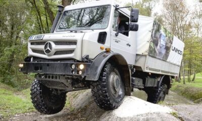 Немцы назвали Mercedes-Benz Unimog лучшим специальным автомобилем-вездеходом 2016 года
