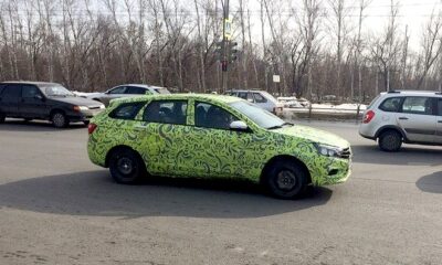 Фотошпионы засняли универсал Lada Vesta во время испытаний