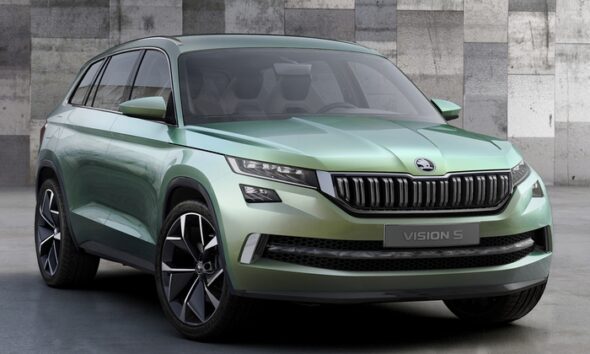Skoda рассекретила гибрид VisionS