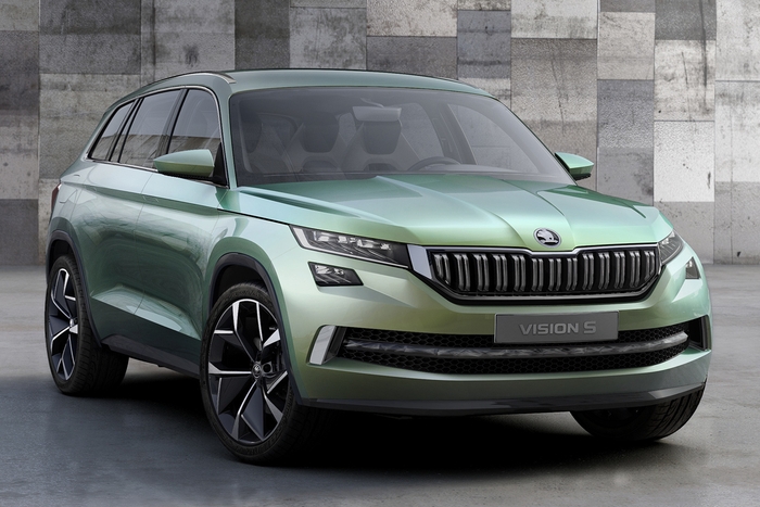 Skoda рассекретила гибрид VisionS