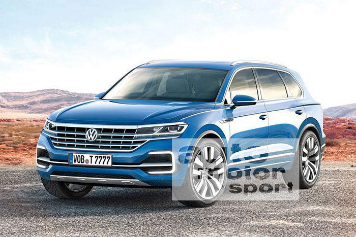 Известны некоторые подробности о третьем поколении Volkswagen Touareg