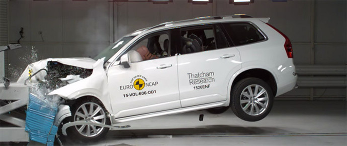 Euro NCAP: новый Volvo XC90 стал самым безопасным автомобилем в истории Европы
