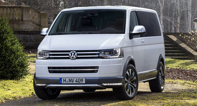 Volkswagen может выпустить Multivan Alltrack