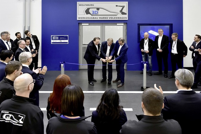 Volkswagen открывает центр 3D-печати в Вольфсбурге