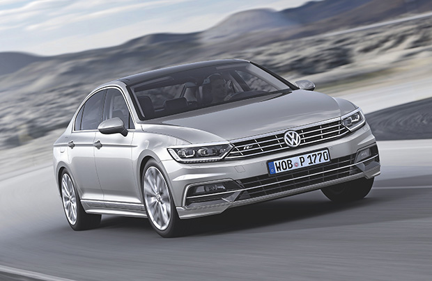 Свежие решения нового Passat